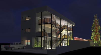 loft img render nocturno